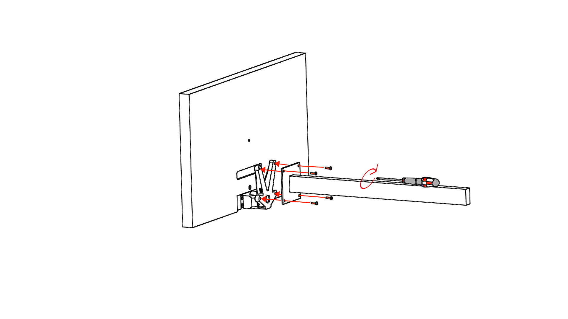 Q-ew27 Adattatore VESA