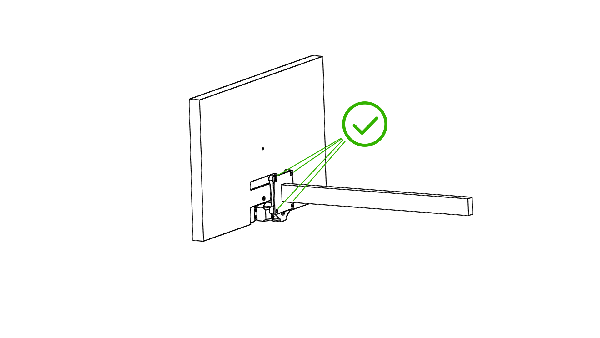Q-ew27 Adattatore VESA