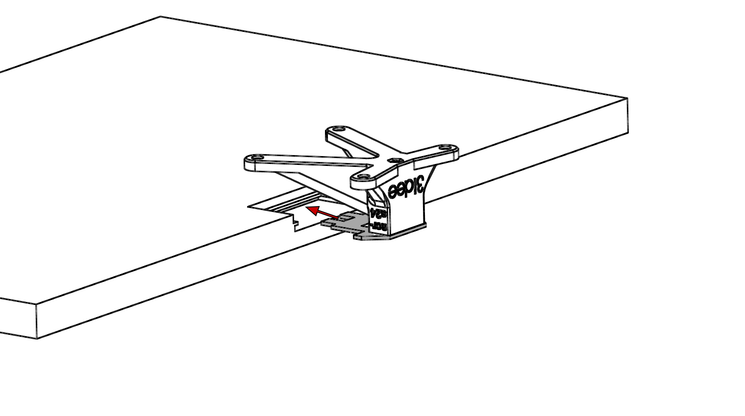acr-s24h Adattatore VESA
