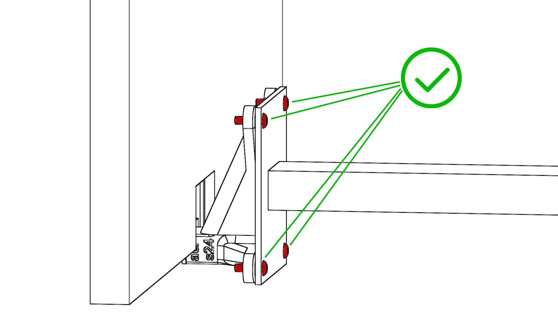 acr-s24h Adattatore VESA