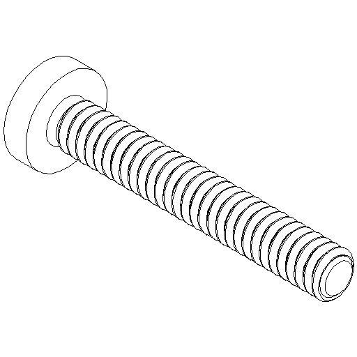 M3x20 screw with cross slot (SP68)