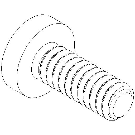 M3x8 screw with cross recess (SP5)