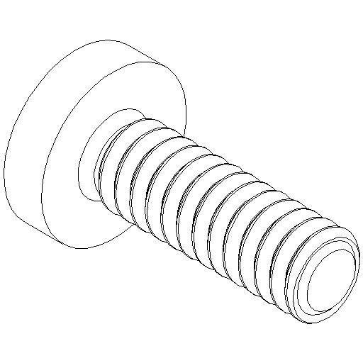 M4x12 Screw with cross recess (SP36)