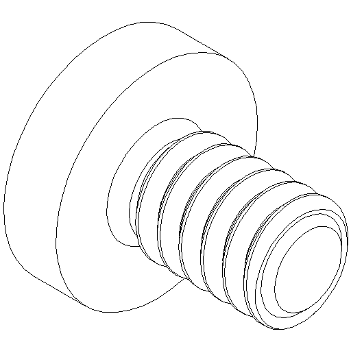 M4x6 screw with cross slot (SP26)