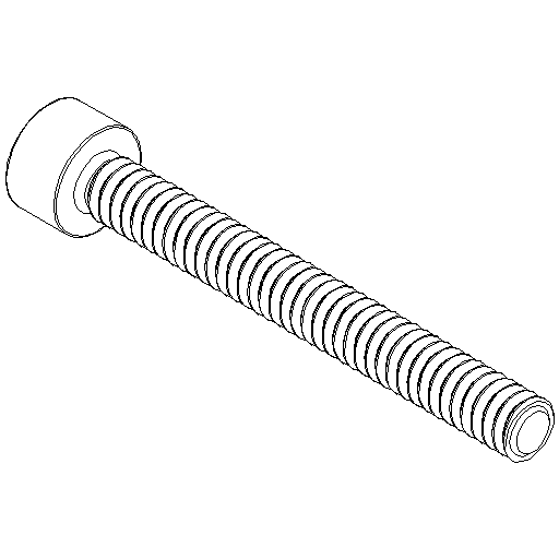 M4x35 cylinder head screw (SP18)