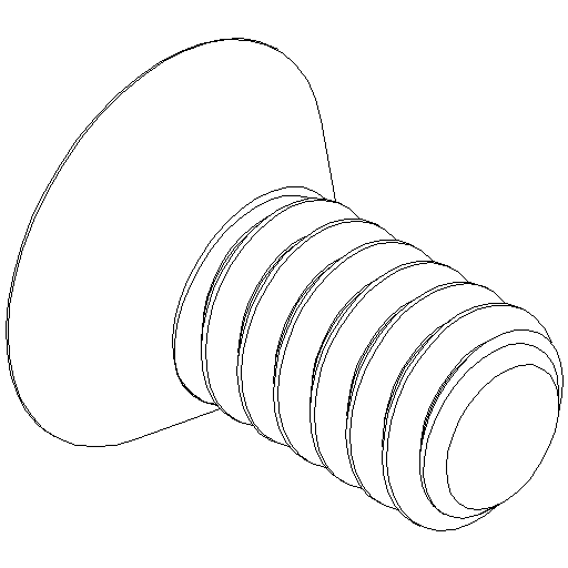 M3x6 Phillips head countersunk screw (SP9)