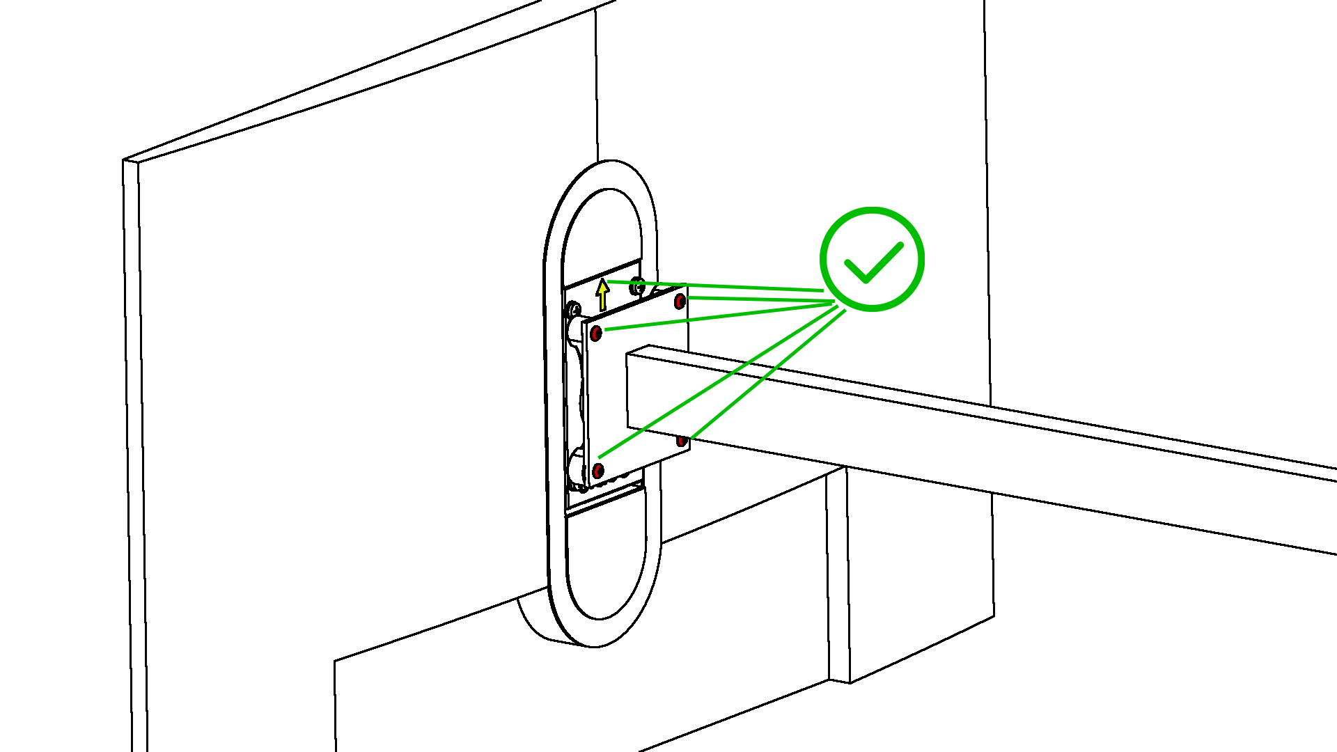 de-aw34 Adattatore VESA