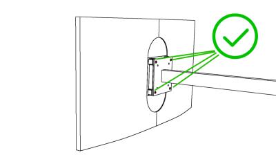de-dwf34 Adattatore VESA