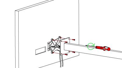 hp-27cr VESA Adapter