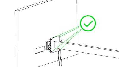 hp-27cr VESA Adapter