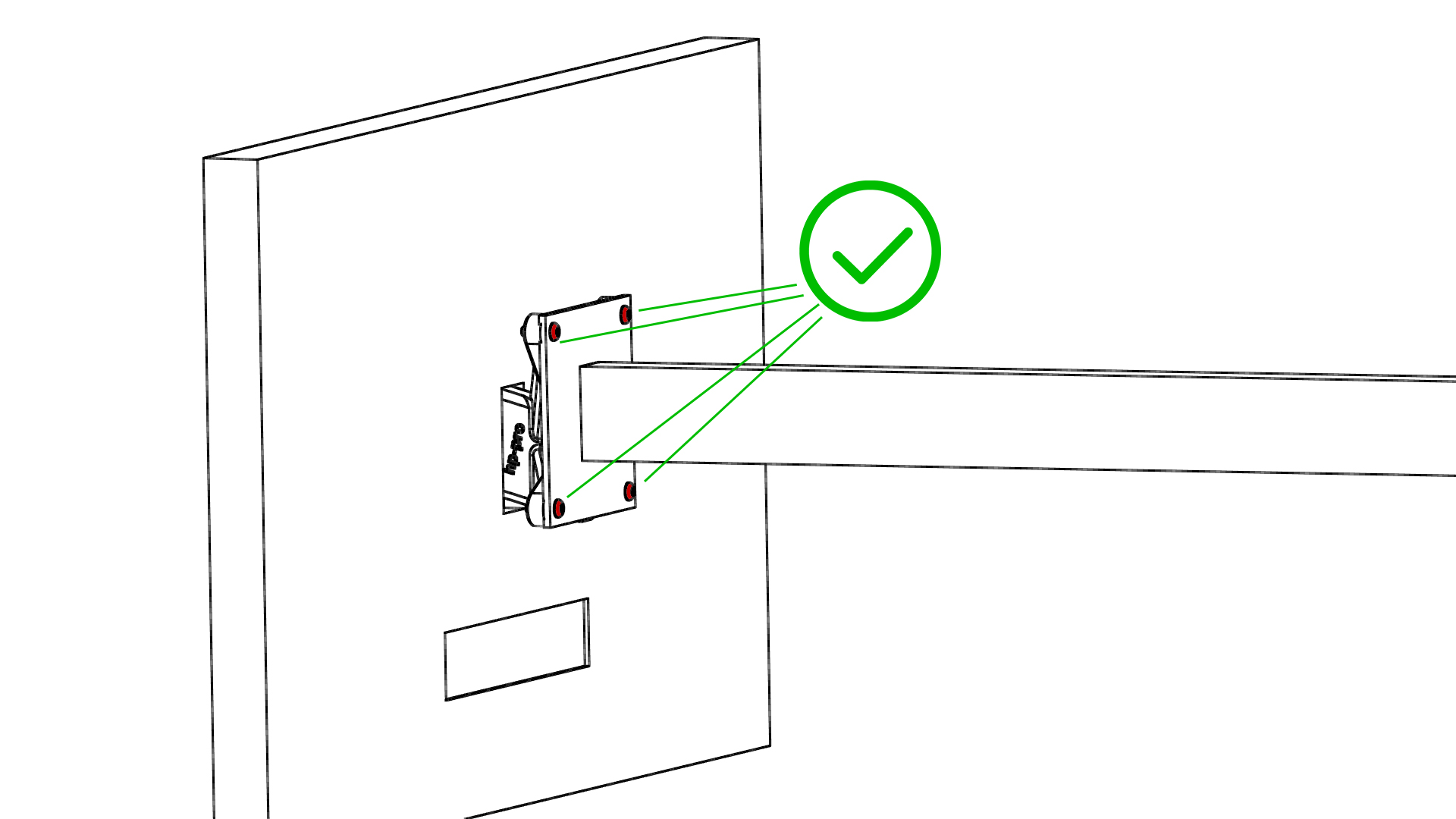 hp-pro Adattatore VESA
