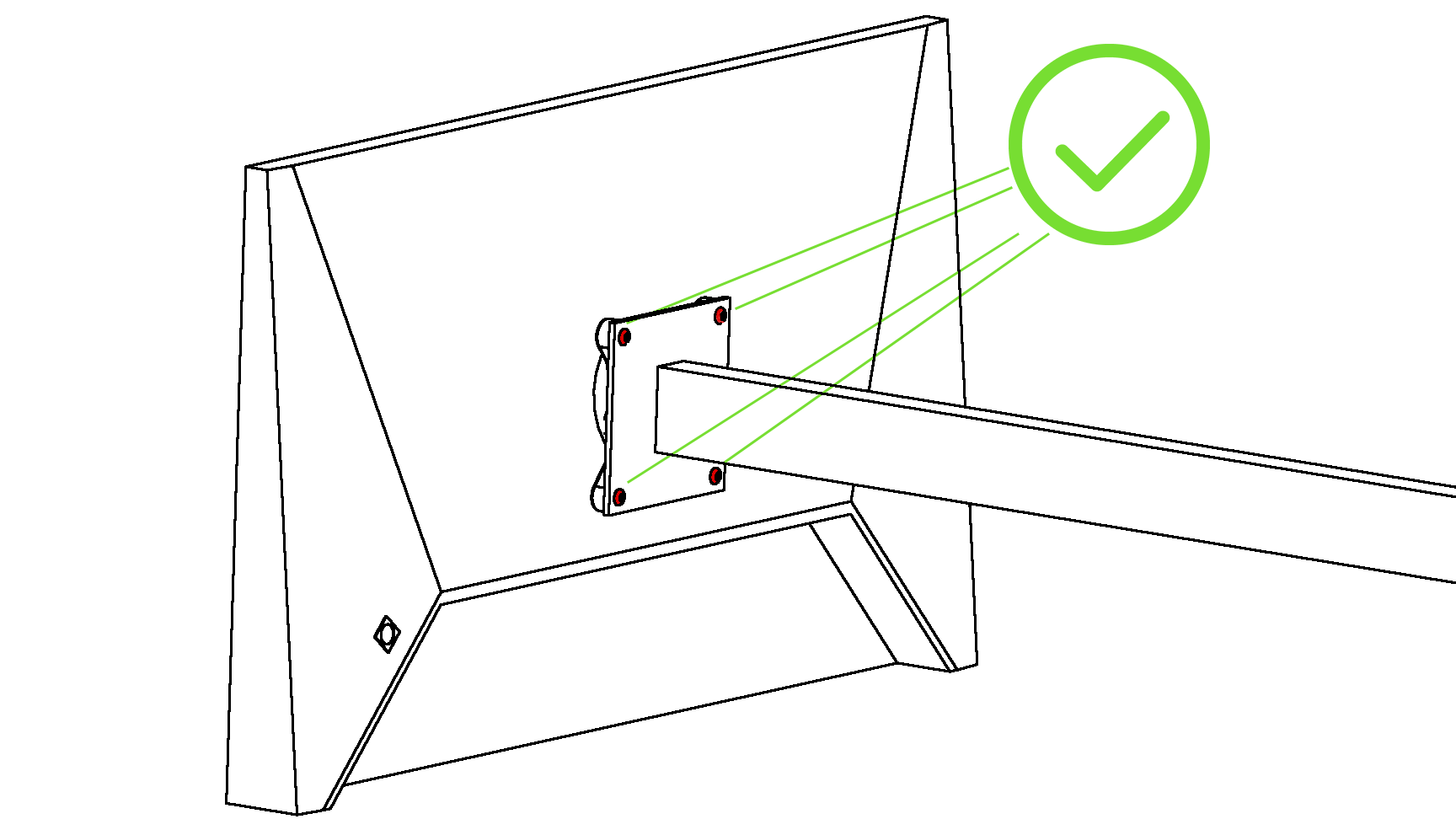 hp-z32 Adattatore VESA