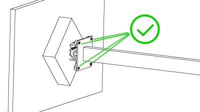 hp2xi-o VESA Adapter (V2)