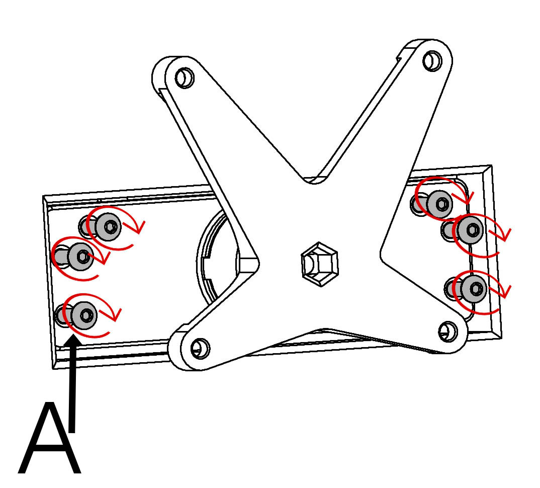 Q-E32003R VESA Adapter