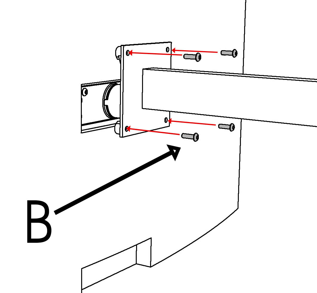 Q-E32003R VESA Adapter