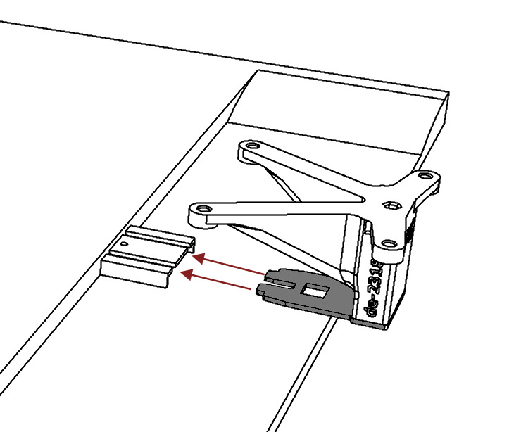 de-2318us VESA-adapter