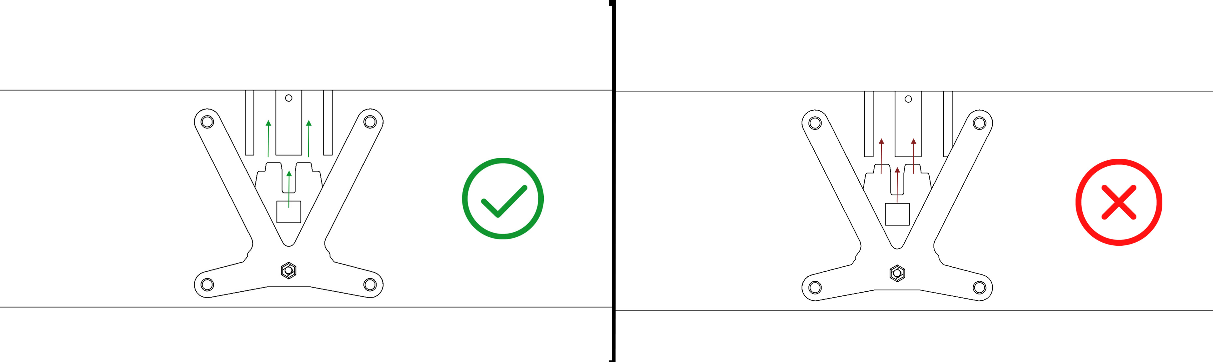 de-2318us VESA-adapter