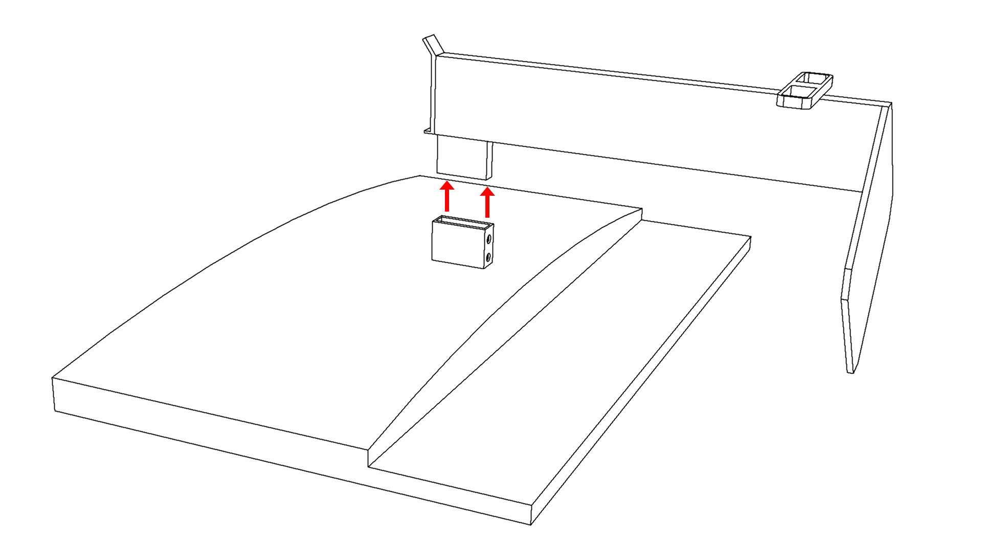 hp2xf-o VESA Adapter