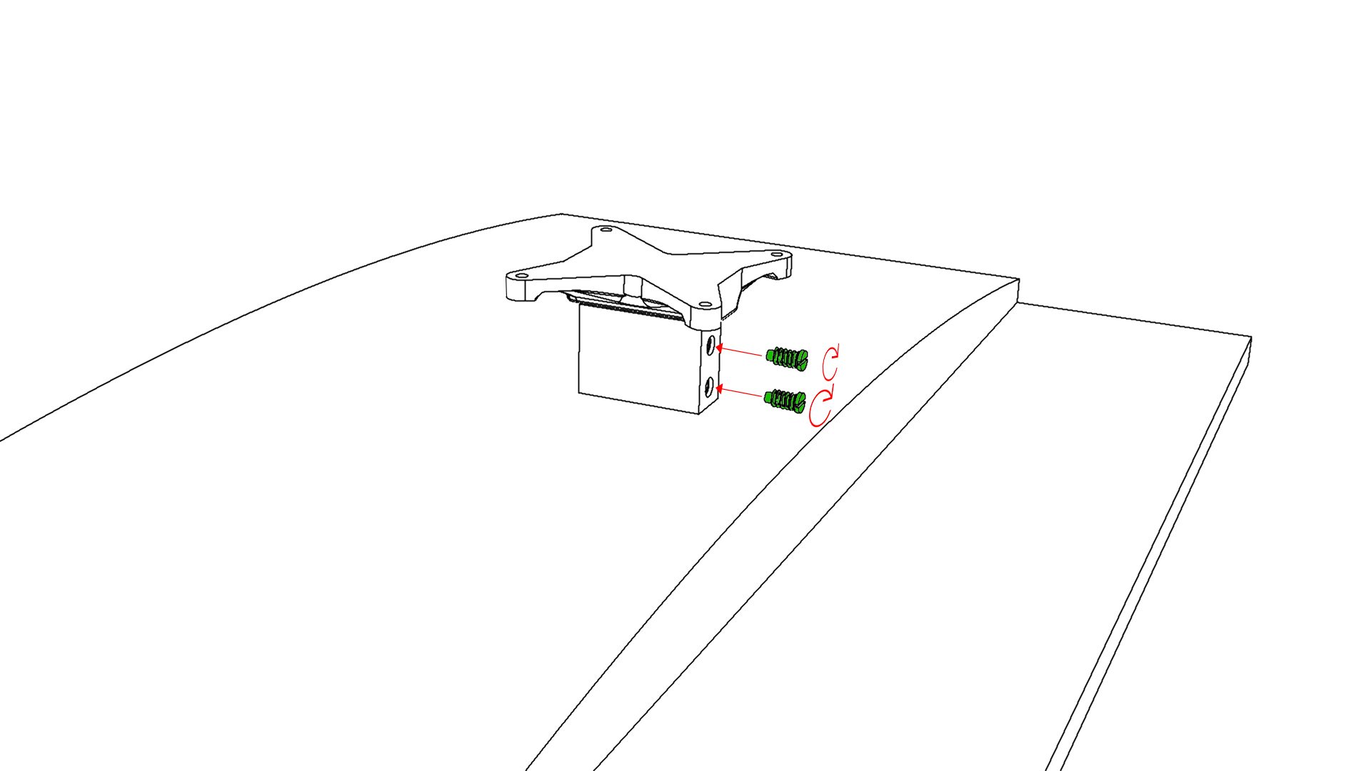 hp2xf-o VESA Adapter