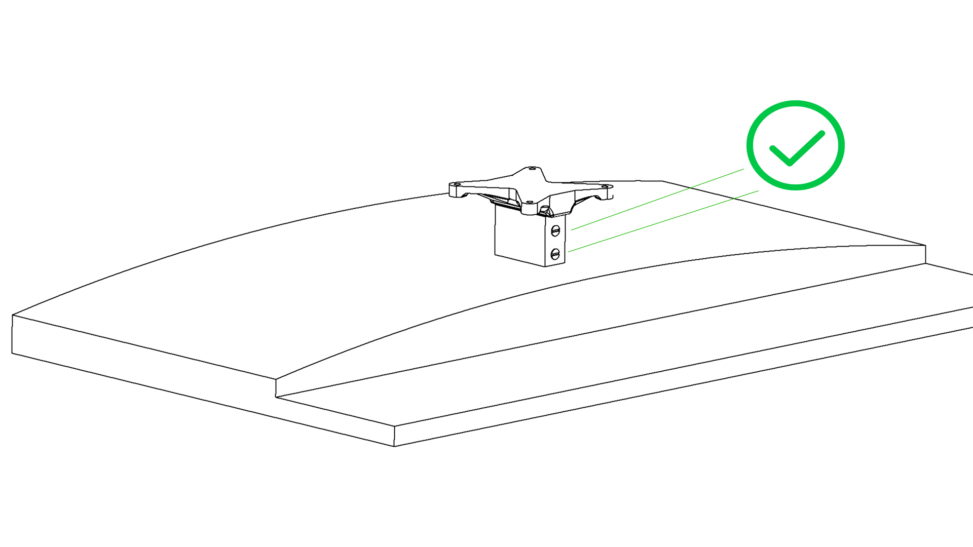 hp2xf-o VESA Adapter
