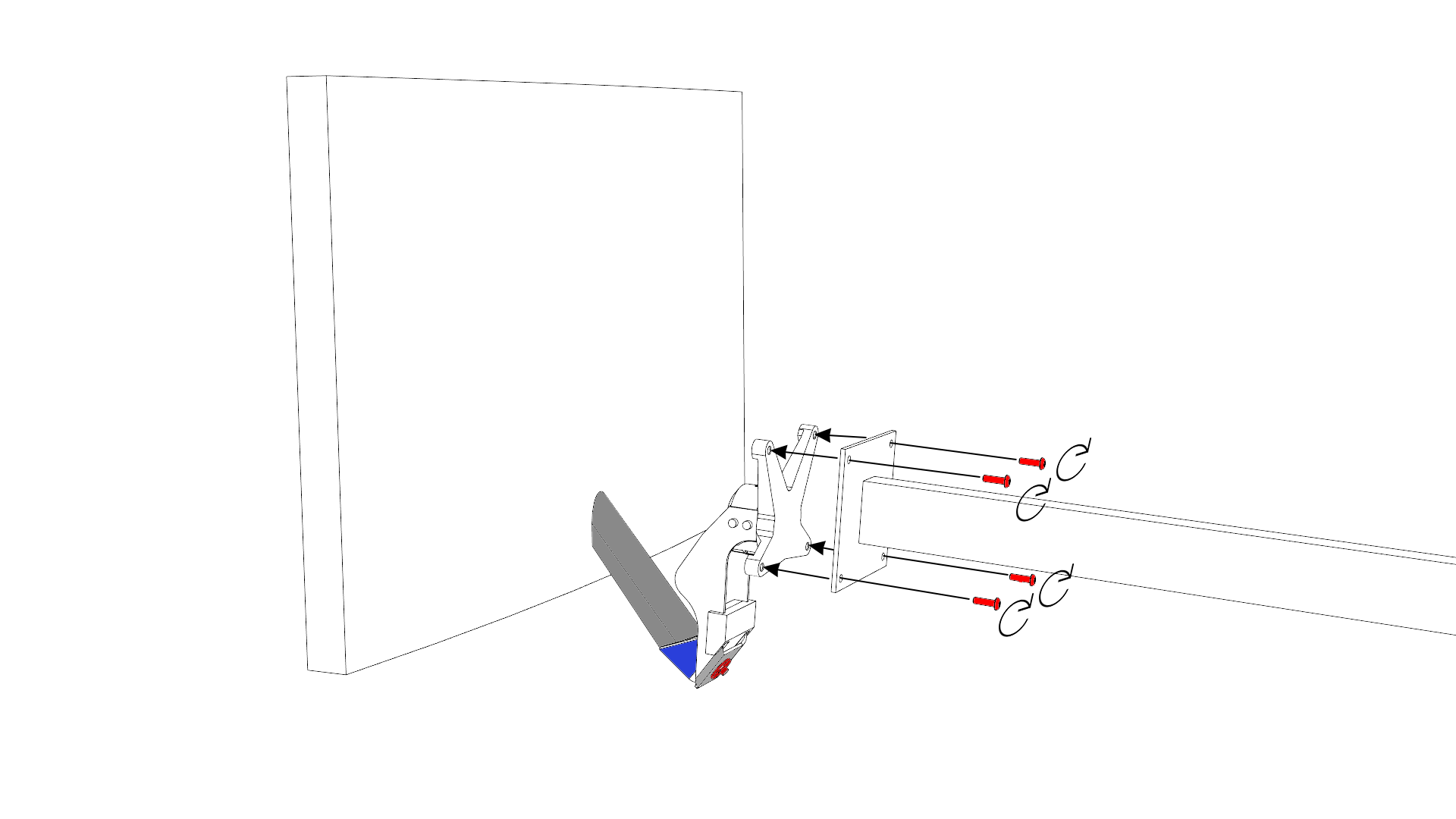 vs-vx24 VESA-adapter