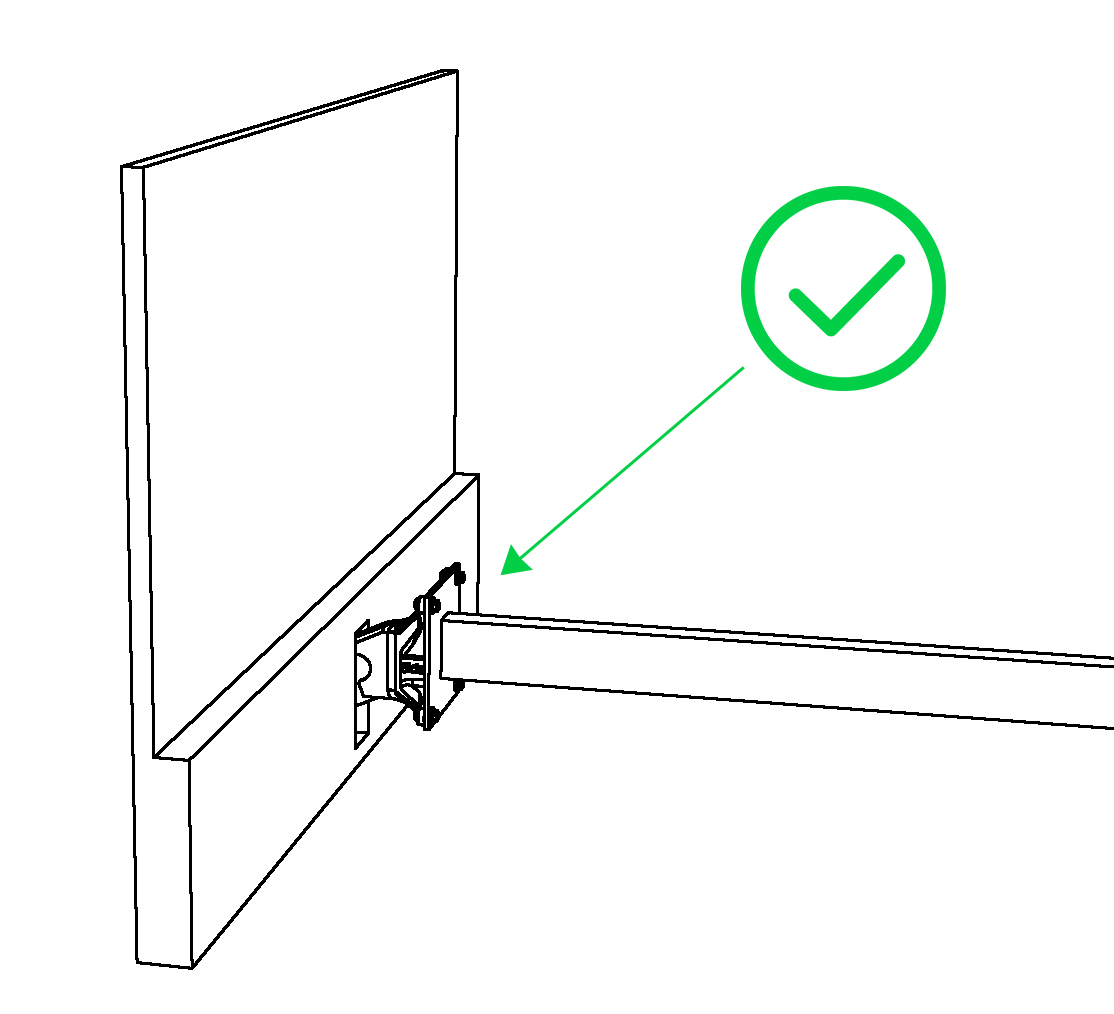 hpm-f Typ1 / Typ2 Adaptador VESA (V2)