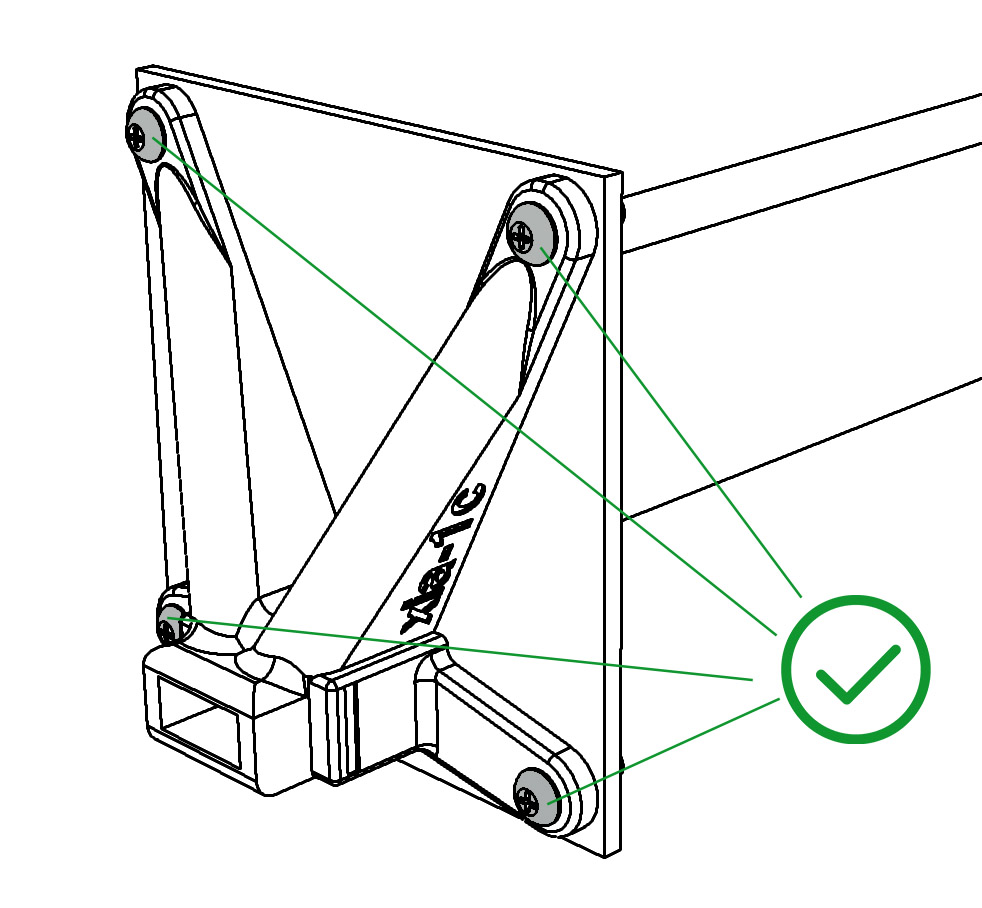 xia-1c Adattatore VESA