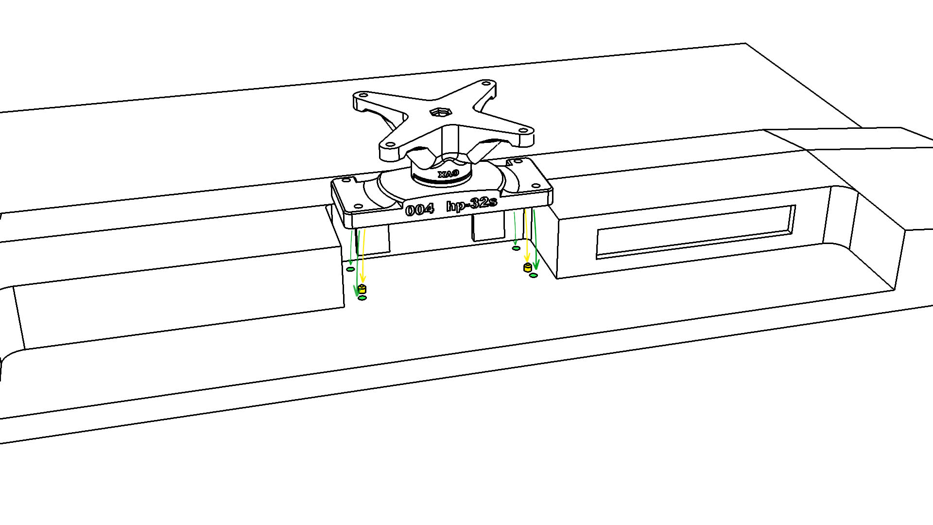 hp-32s Adattatore VESA