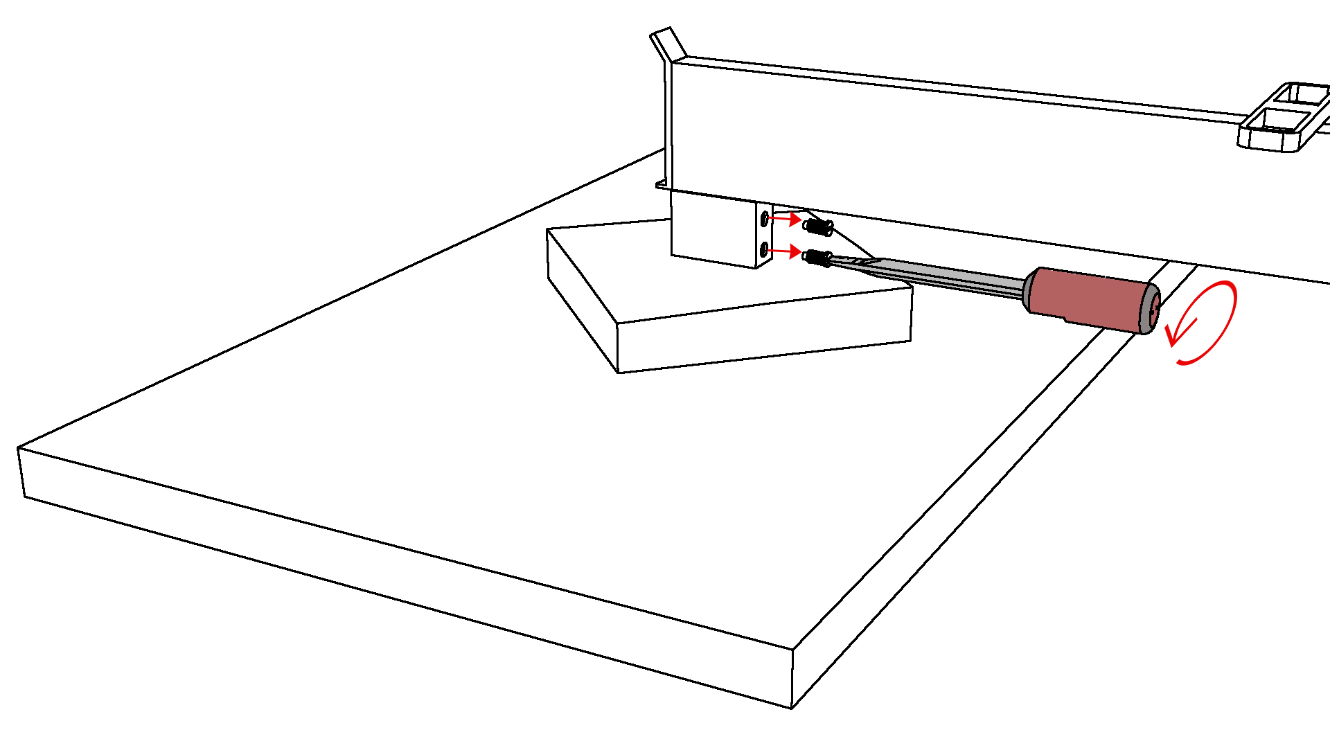 hp2i-o Adaptador VESA