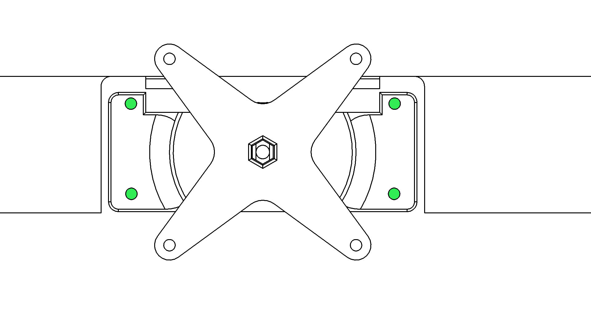 hp-32s Adattatore VESA