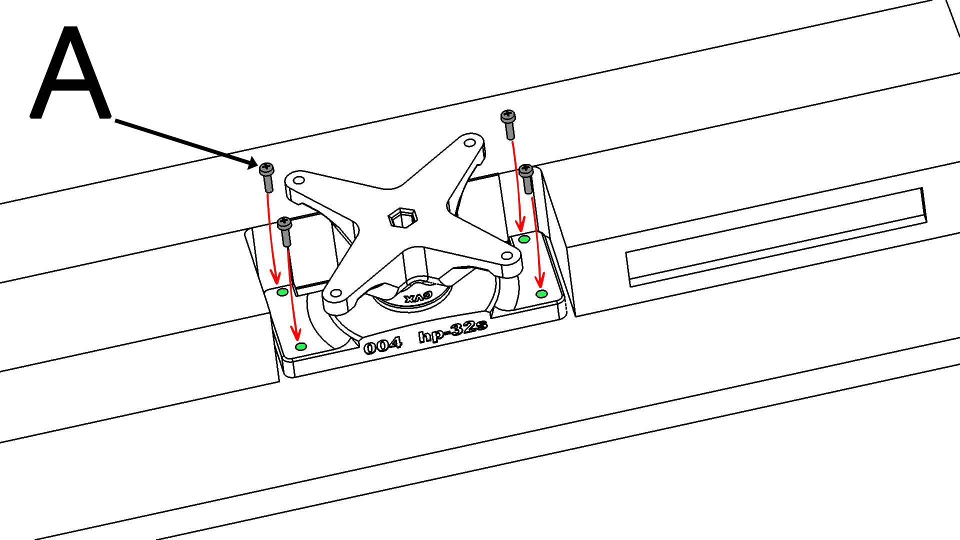 hp-32s Adattatore VESA