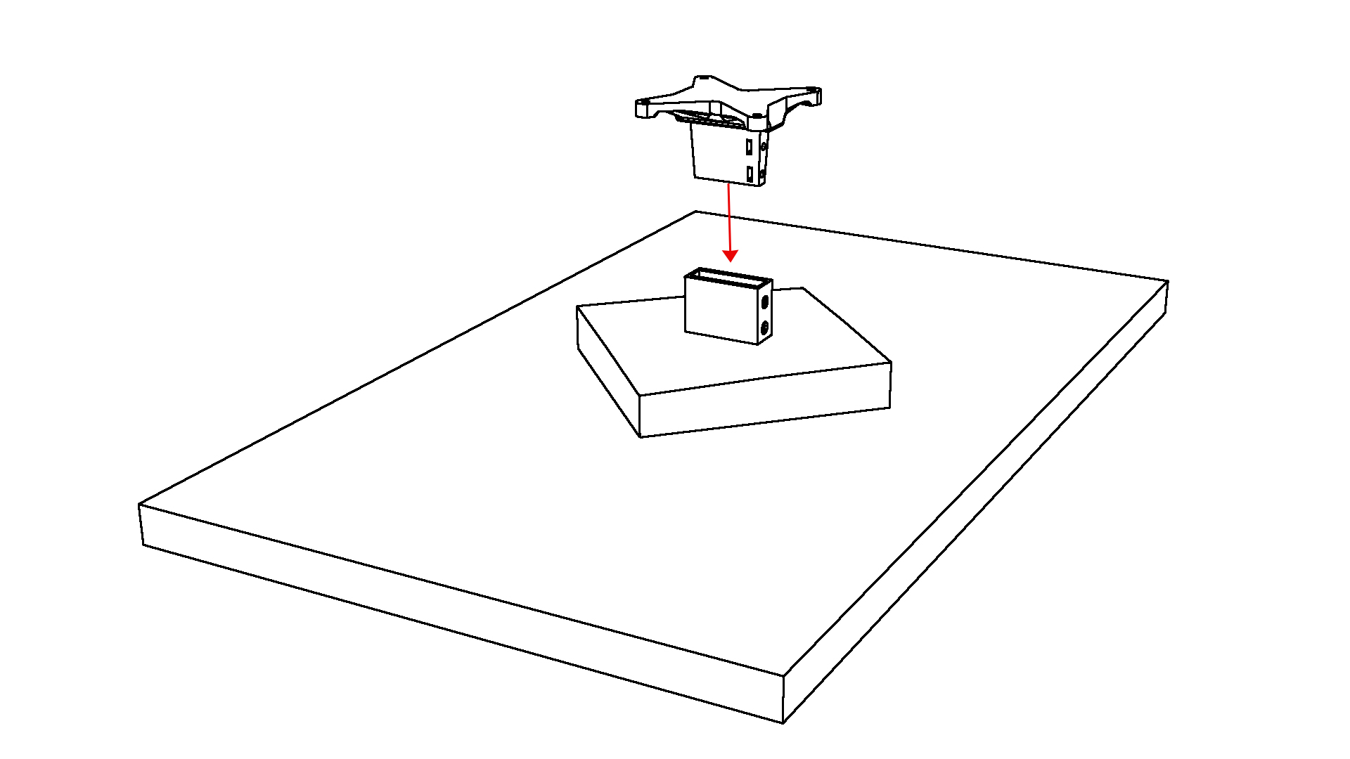 hp2i-o Adaptador VESA