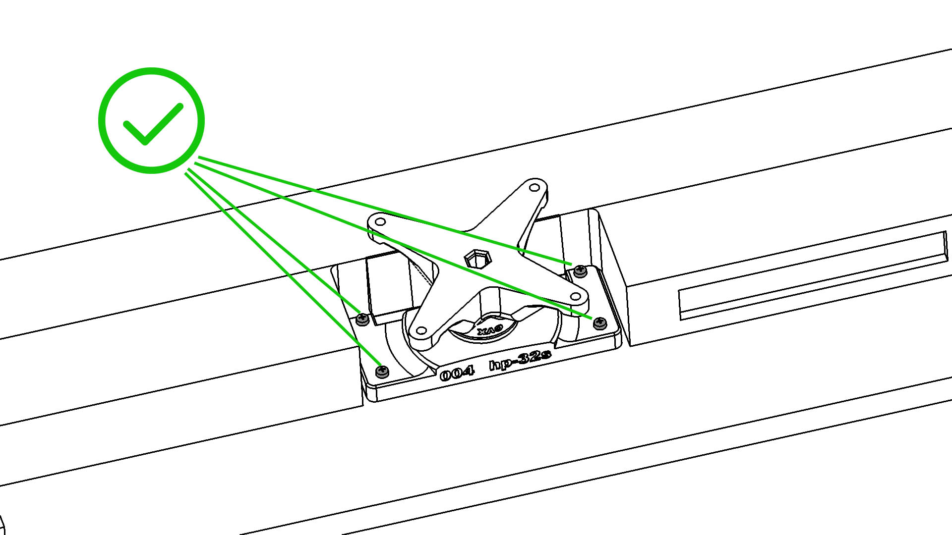 hp-32s Adattatore VESA