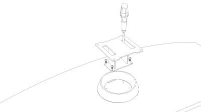 VS100-YG9 VESA-adapter
