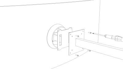 VS100-YG9 VESA-adapter