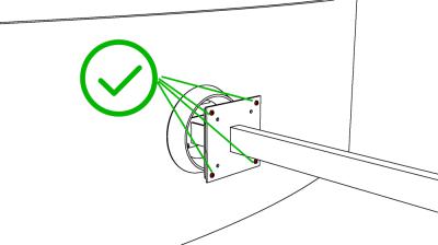 VS100-YG7 VESA adapter