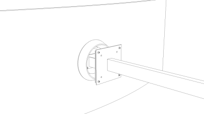 VS100-YG9 VESA-adapter